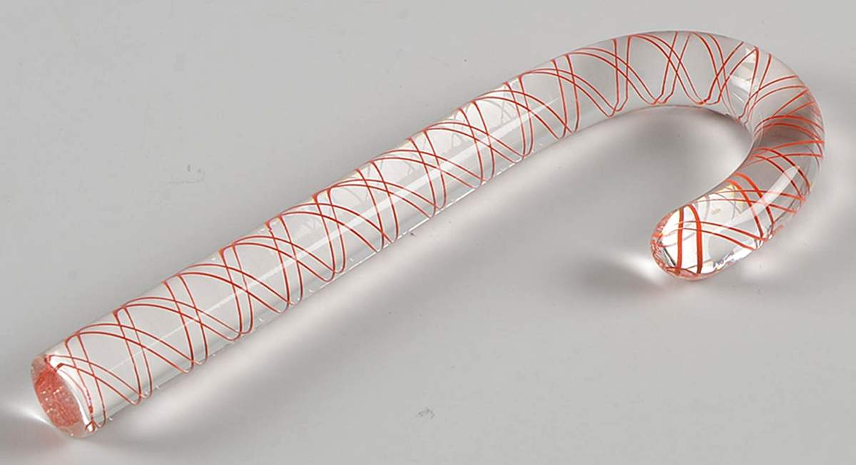 Steuben Figurines & Giftware Candy Cane - No Box by Steuben-1