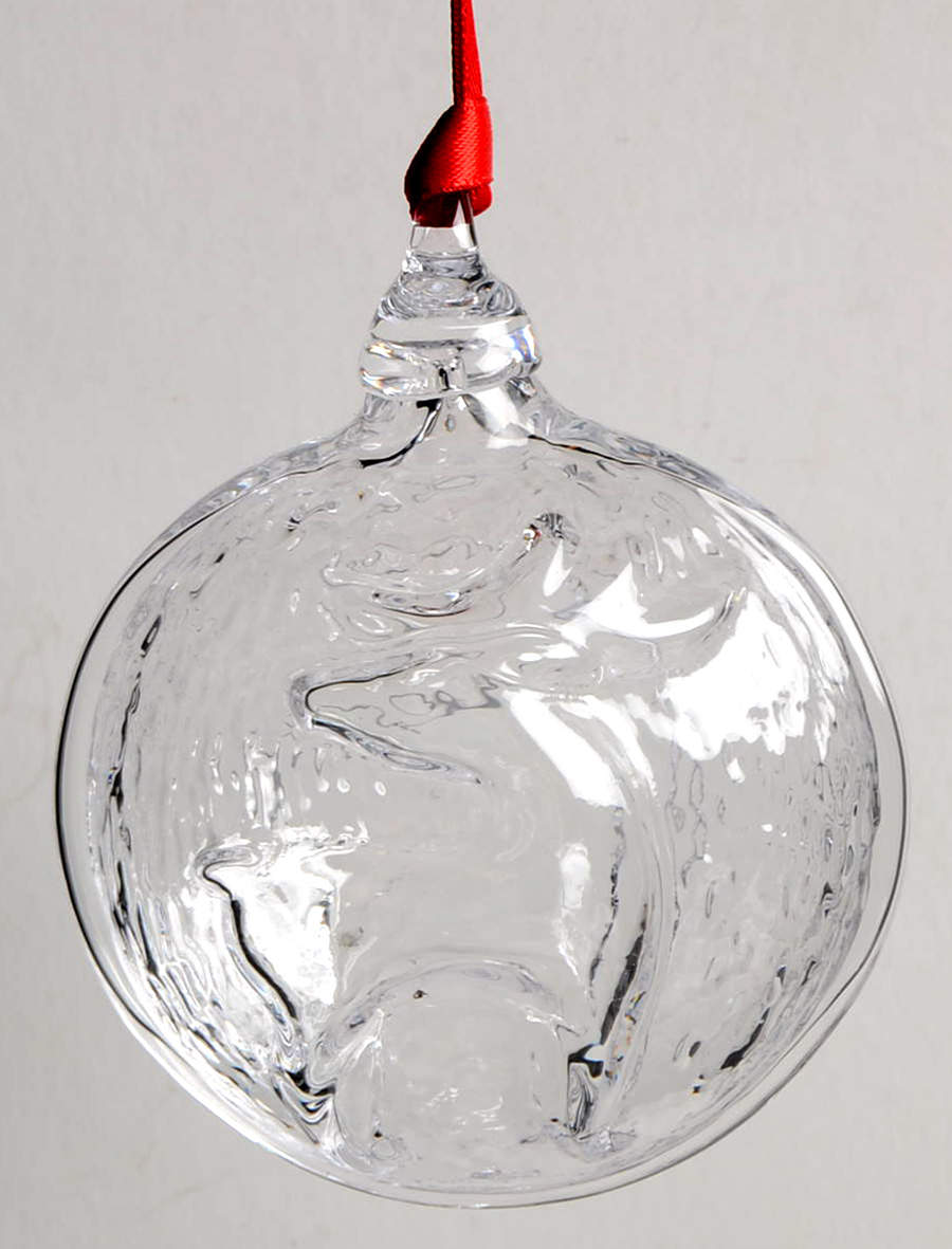 Crystal Christmas Ornaments Reindeer - Boxed by Steuben-1