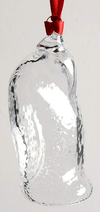 Crystal Christmas Ornaments Penguin - Boxed by Steuben-1