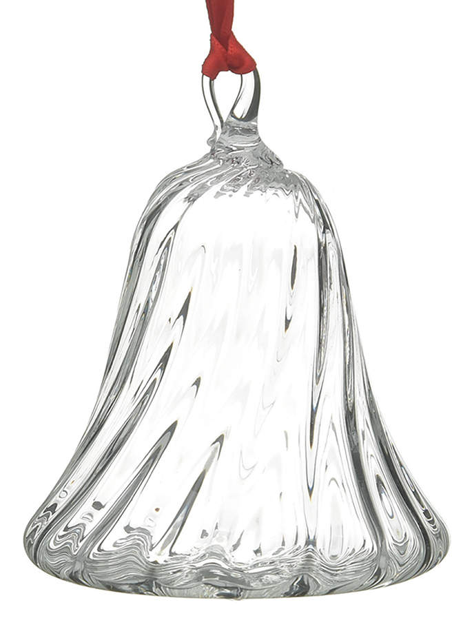Crystal Christmas Ornaments Holiday Bell - No Box by Steuben-1