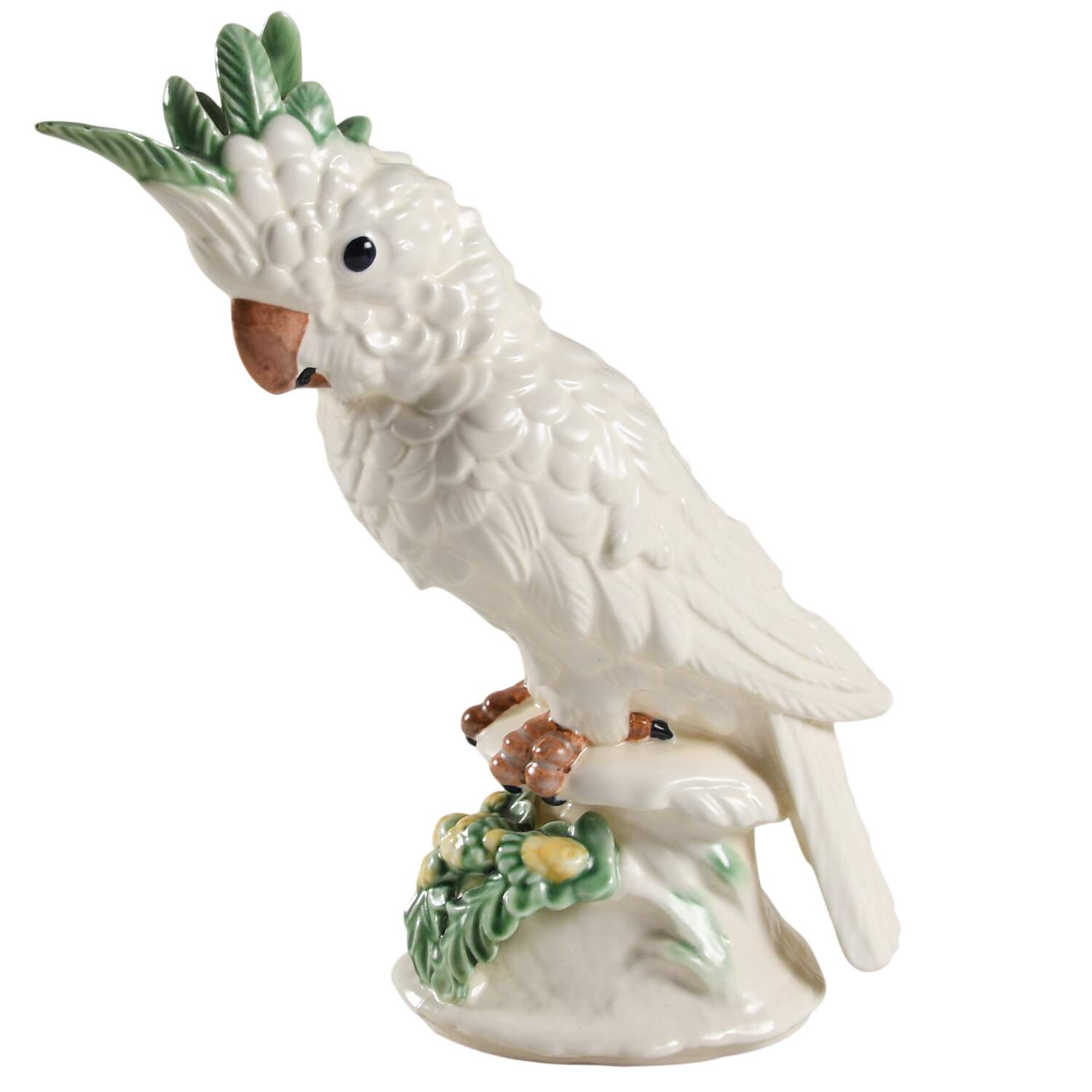 Stangl Birds Cockatoo Large-White - No Box by Stangl-1