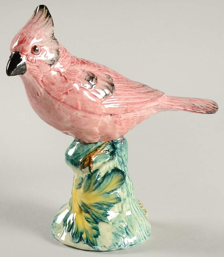 Stangl Birds Cardinal-Leaf,Older 1941-1953 - No Box by Stangl-1