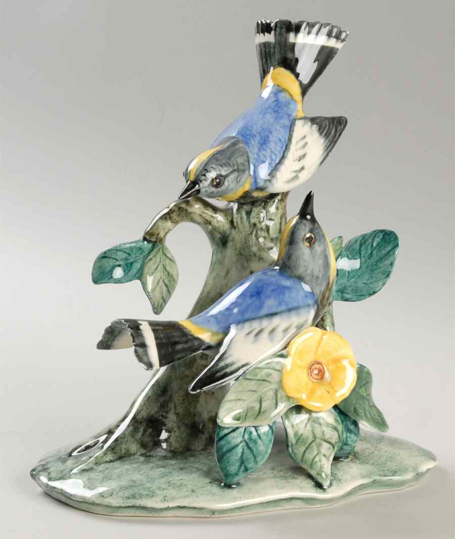 Stangl Birds Double Audubon Warblers - No Box by Stangl-1