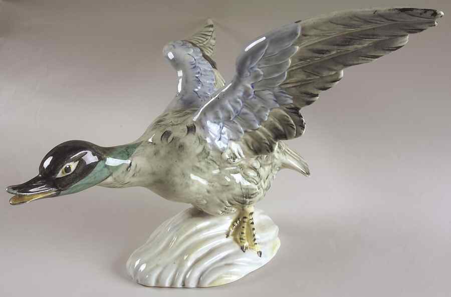 Stangl Birds Flying Duck-Blue/Green - No Box by Stangl-1