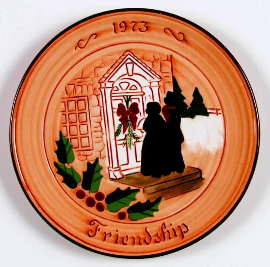 Stumar Christmas Plate, Germany Friendship - Boxed by Stumar-Germany-1