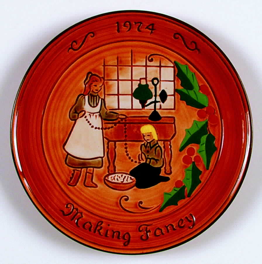Stumar Christmas Plate, Germany Making Fancy - Boxed by Stumar-Germany-1