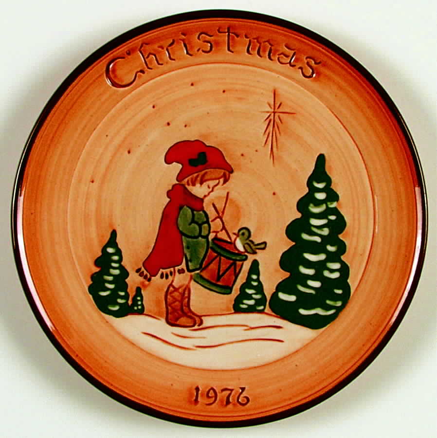 Stumar Christmas Plate, Germany Drummer Boy - Boxed by Stumar-Germany-1