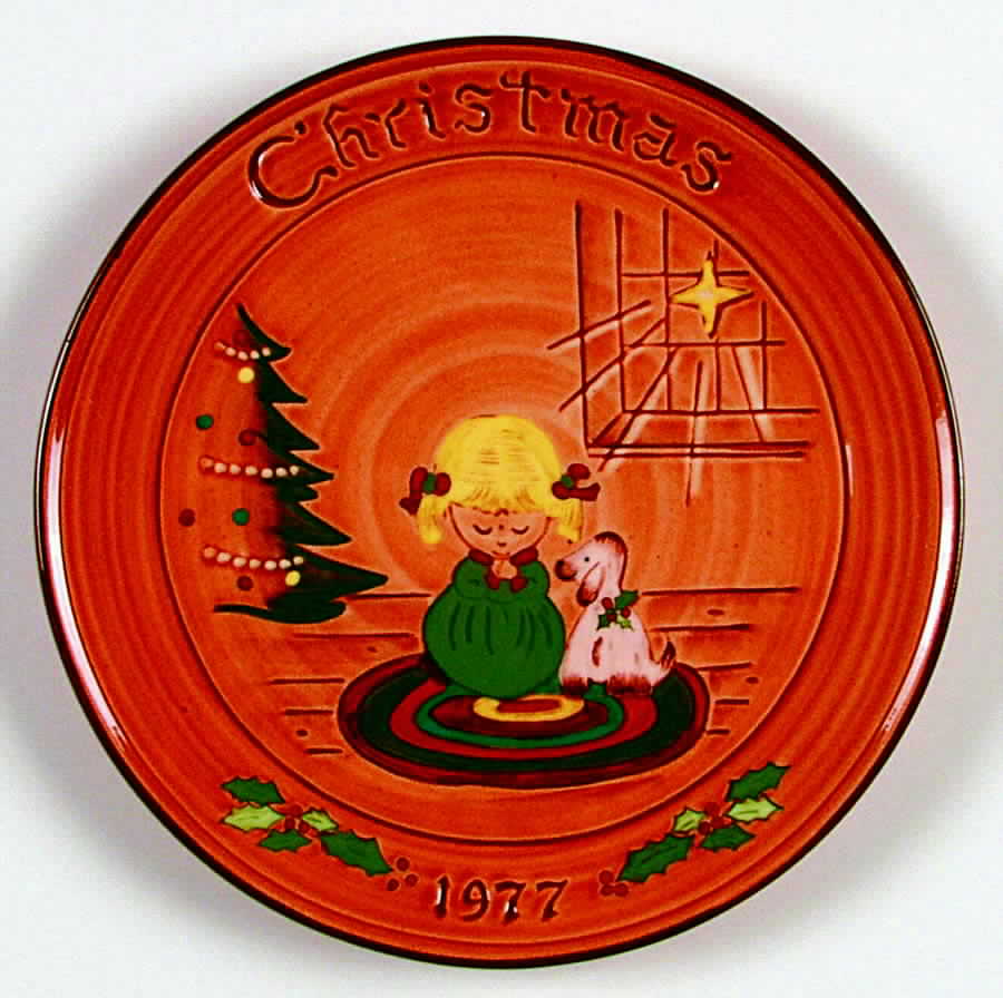 Stumar Christmas Plate, Germany Joyful Expectations - Boxed by Stumar-Germany-1