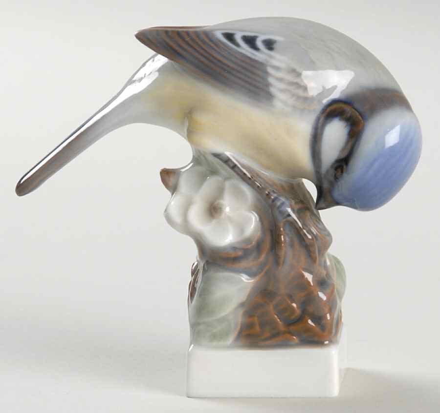 Svend Jensen European Blue Tit Bird - No Box by Svend Jensen-1