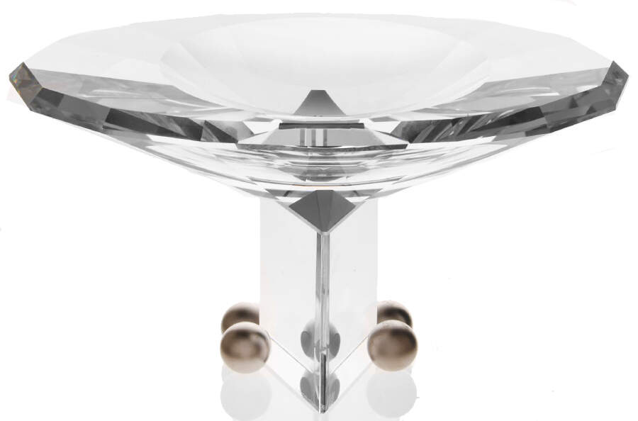 Swarovski Crystal Giftware Caviar Euclid Bowl - With Box Bx708 by Swarovski-1