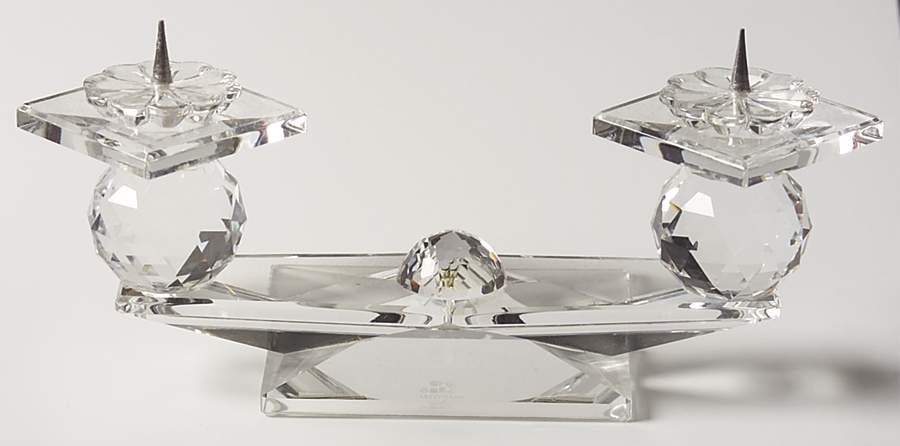 Swarovski Candleholders Candleholder-Metal Pins-2 Holder - No Box by Swarovski-1