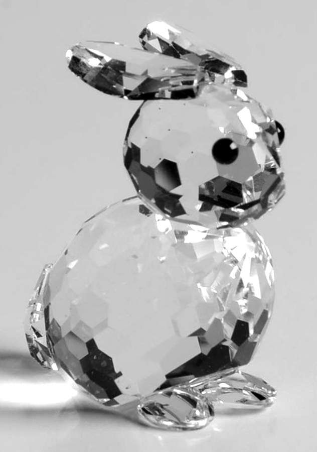 In A Summer Meadow Rabbit-Sitting-Mini - Boxed by Swarovski-1