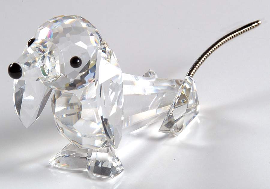 Pet's Corner Dachshund-Var 2-Flexible Metal Tail - Boxed by Swarovski-1