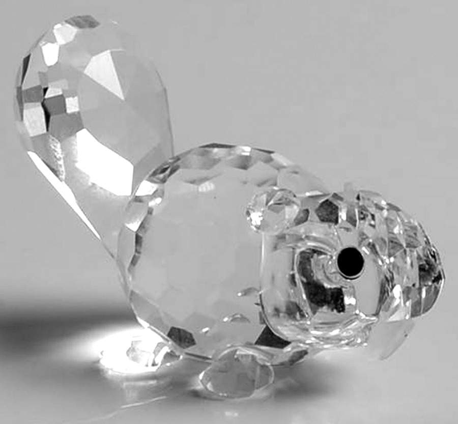 Endangered Species Beaver-Baby-Lying - Boxed by Swarovski-1