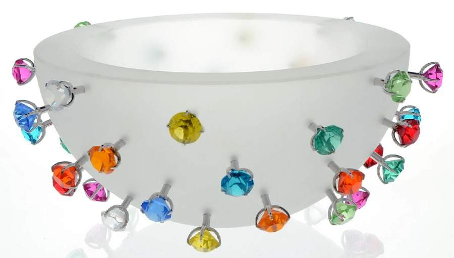 Swarovski Crystal Giftware Apollo Bowl - Nb 637, No Box by Swarovski-1