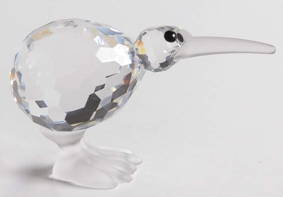Endangered Species Kiwi-Frosted Beak And Feet - Boxed by Swarovski-1