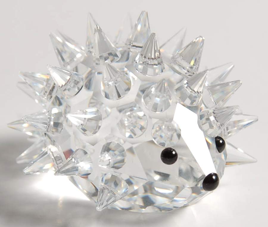 In A Summer Meadow Hedgehog-Small-No Whiskers - Boxed by Swarovski-1