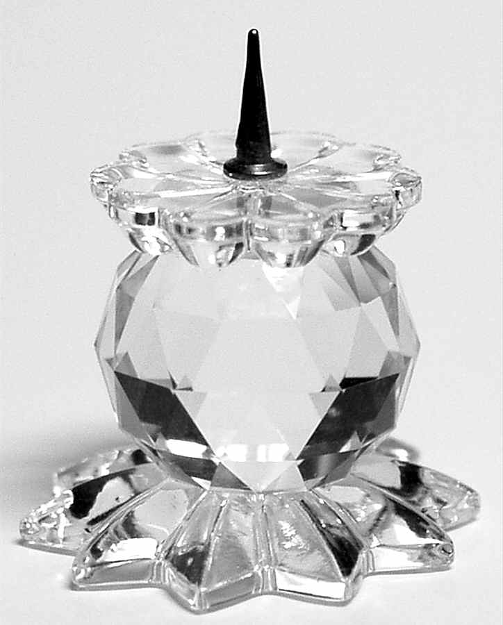Swarovski Candleholders Candleholder 131-Single-Pointed Base - No Box-43a by Swarovski-1