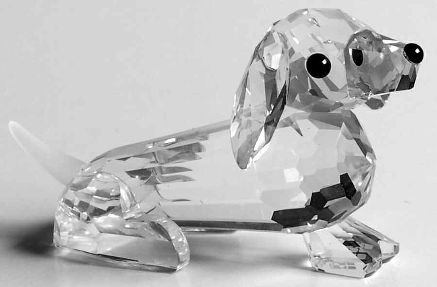 Pet's Corner Dachshund-Mini-Var2-Frosted Tail - Boxed by Swarovski-1