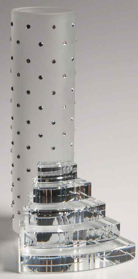 Swarovski Crystal Giftware Vase-Toh - With Box Bx747 by Swarovski-1