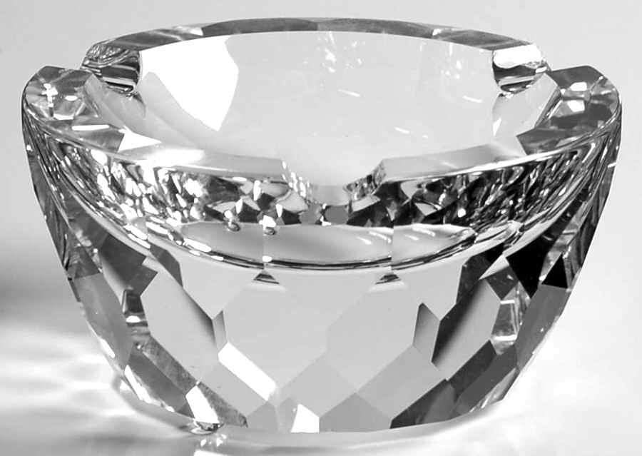 Swarovski Crystal Giftware Ashtray - With Box Bx763 by Swarovski-1