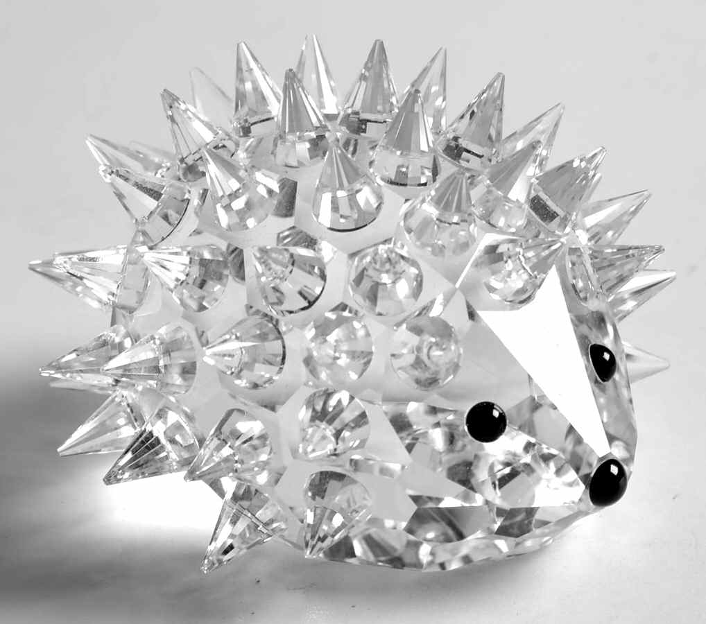 In A Summer Meadow Hedgehog-Medium-No Whiskers - No Box by Swarovski-1