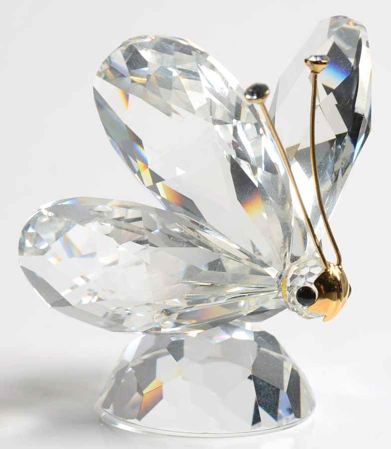 In A Summer Meadow Butterfly-Gold Mask To Eyes - Boxed by Swarovski-1