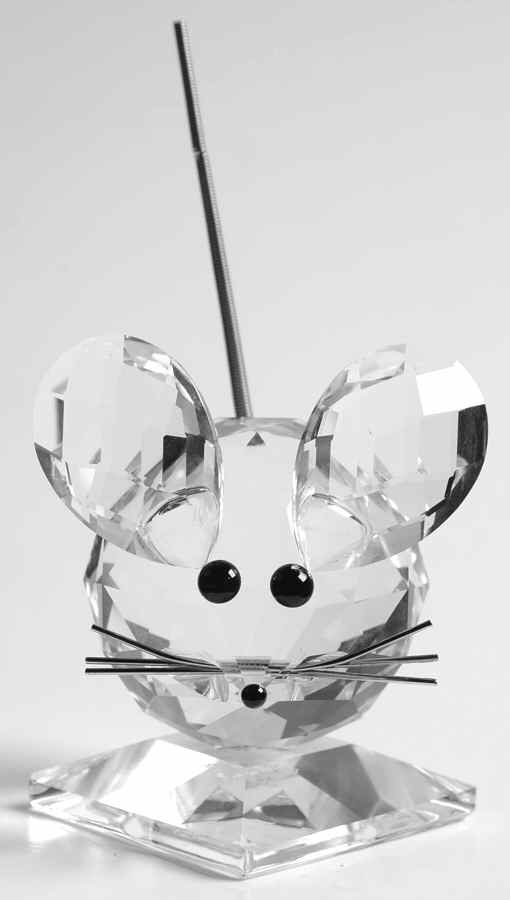 In A Summer Meadow Mouse-Medium-Spring Tail Straight, 11 Fa - Boxed by Swarovski-1