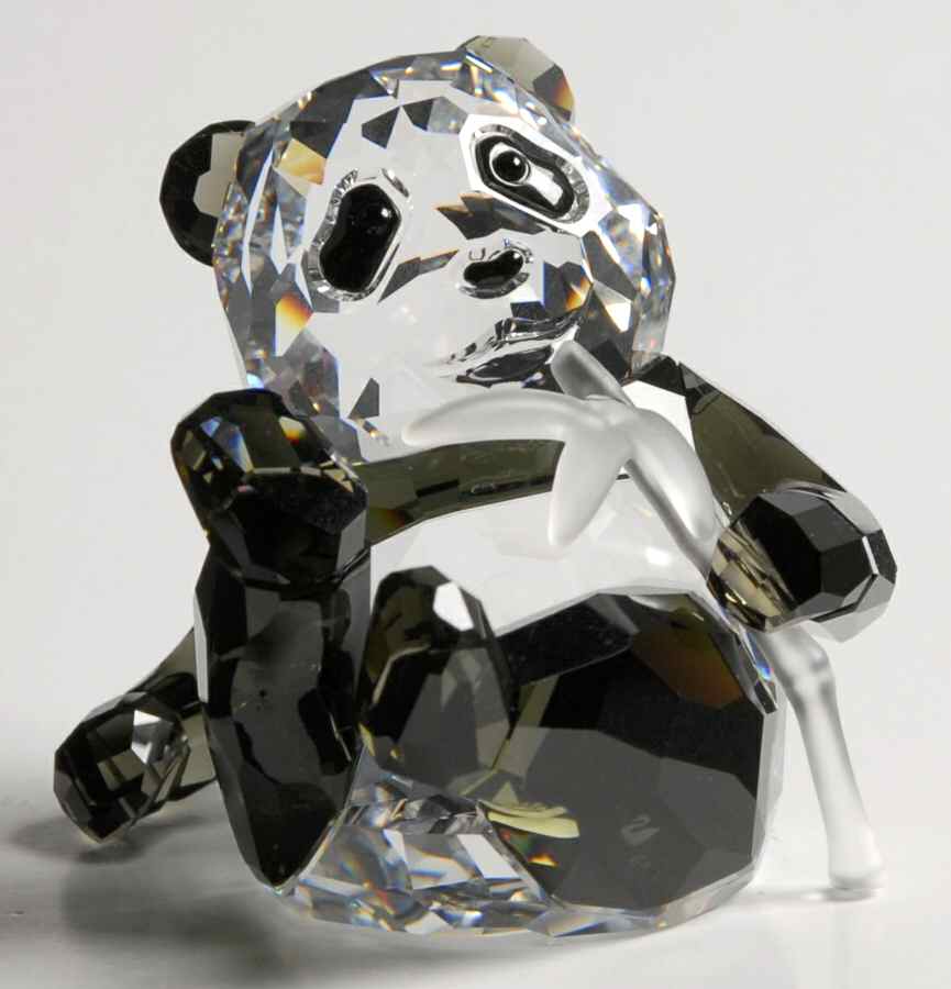 Endangered Wildlife Trilogy - SCS Panda Cub - Companion - Boxed by Swarovski-1