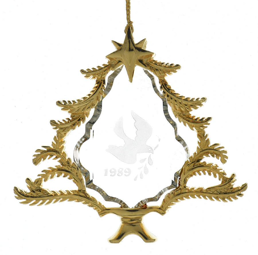 Swarovski Annual Ornaments Etched Dove - Boxed by Swarovski-1