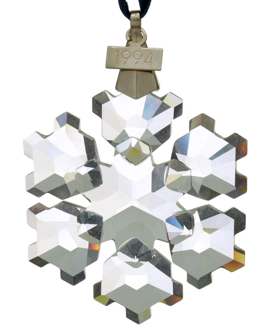 Swarovski Annual Ornaments 1994-Snowflake - Boxed by Swarovski-1