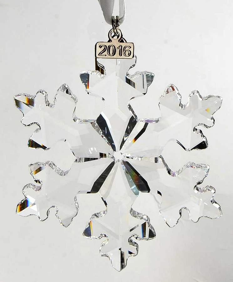 Swarovski Annual Ornaments 2016 Snowflake - Boxed by Swarovski-1