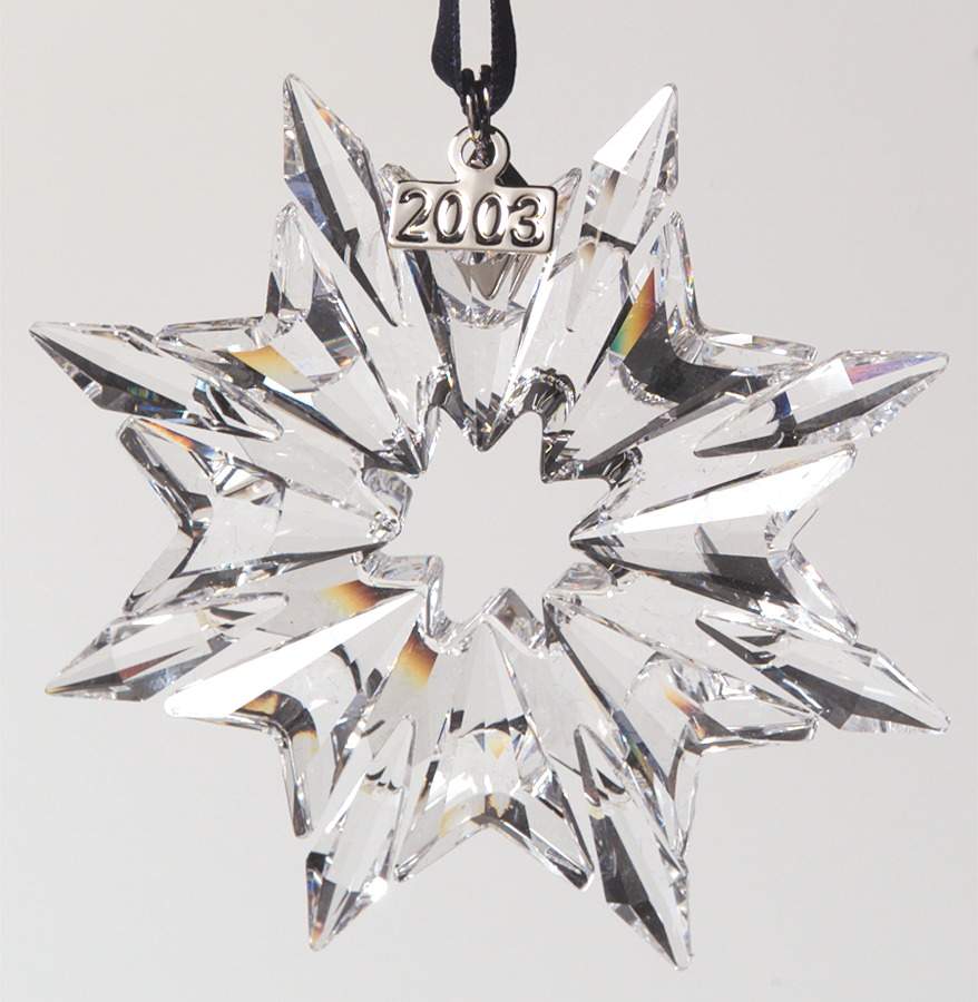 Swarovski Annual Ornaments 2003 Star - Boxed by Swarovski-1