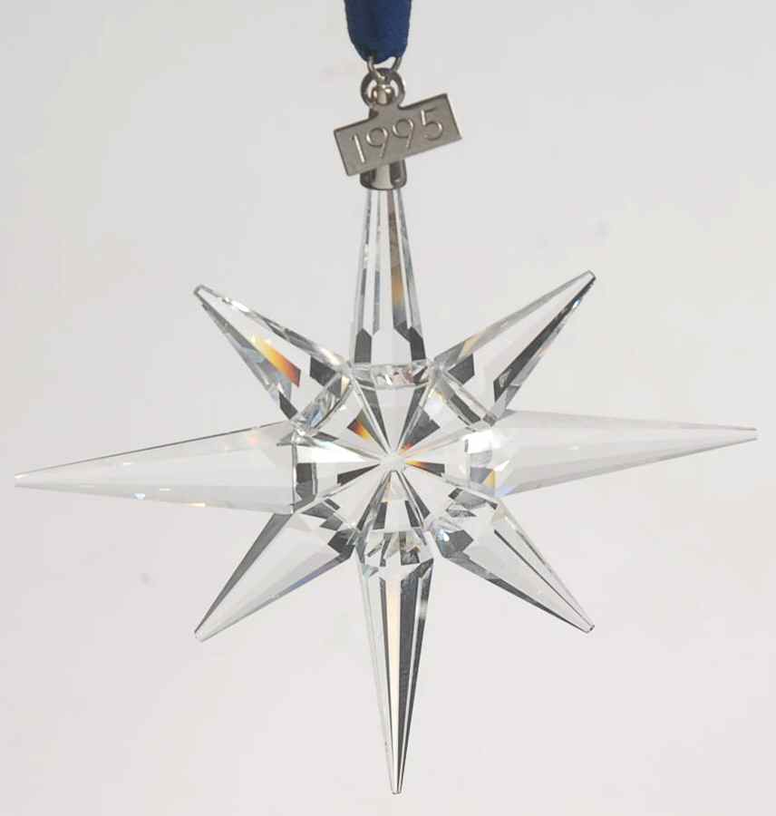 Swarovski Annual Ornaments 1995-Star - Boxed by Swarovski-1