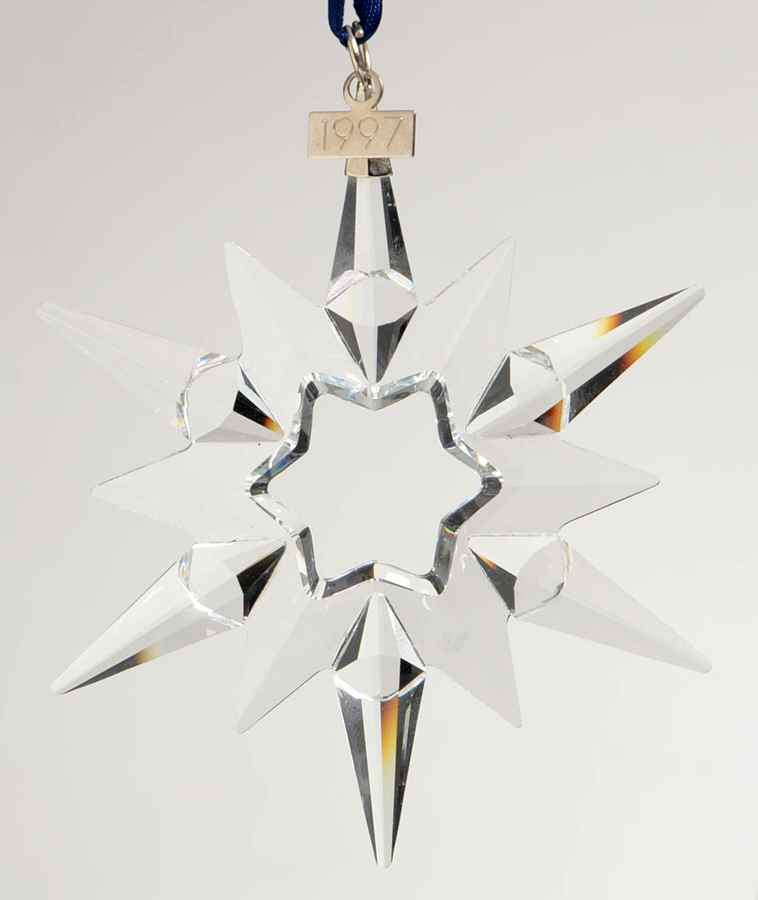 Swarovski Annual Ornaments 1997-Snowflake - No Box by Swarovski-1