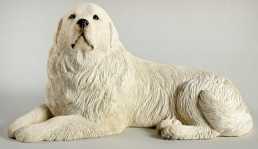 Dogs Great Pyrenees-10 W - Boxed by Sandicast Sculpture-1