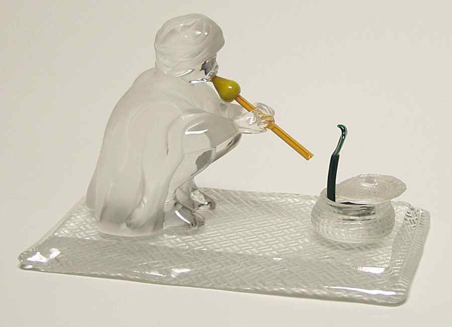 Musicians of the World Snake Charmer Set Of 3 - Boxed by St Louis-1