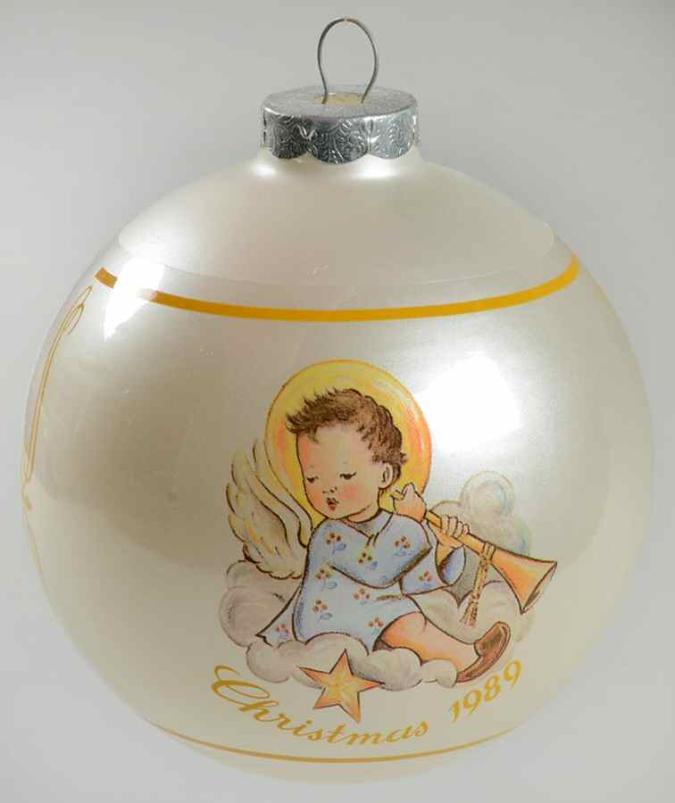 Hummel Ball Ornament Angelic Musician - With Box by Schmid-1