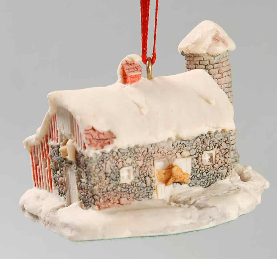 Country Christmas Country Christmas Barn - No Box by Schmid-1