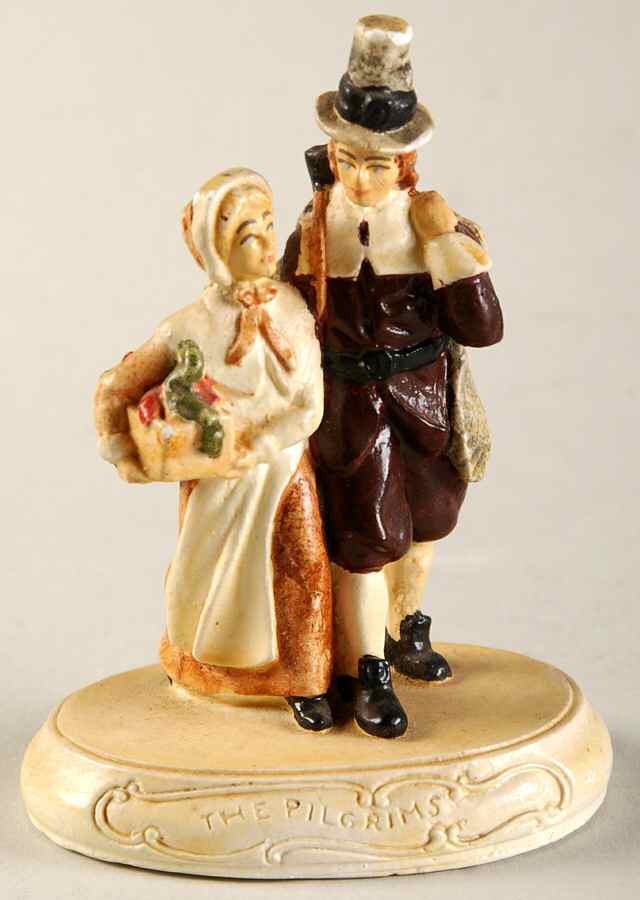 Famous American Couples Pilgrims Couple - Boxed by Sebastian-1