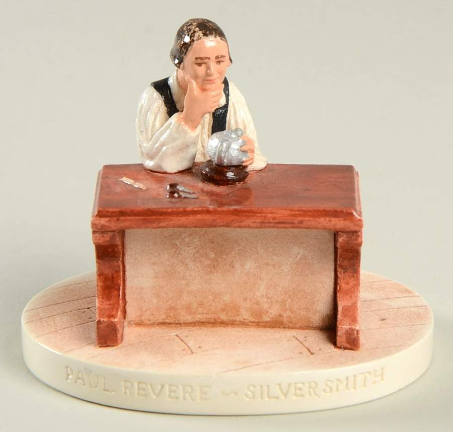 Famous Americans Paul Revere-Silversmith - Boxed by Sebastian-1
