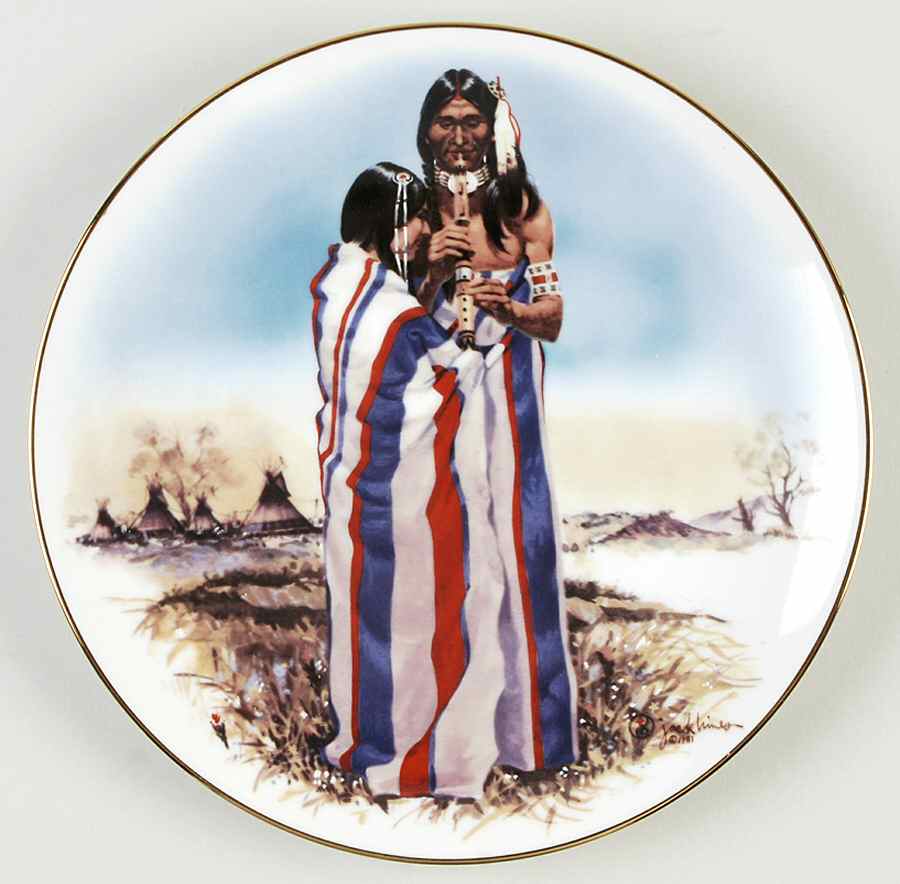 Prairie Woman The Courtship Blanket - No Box by Schmid-1