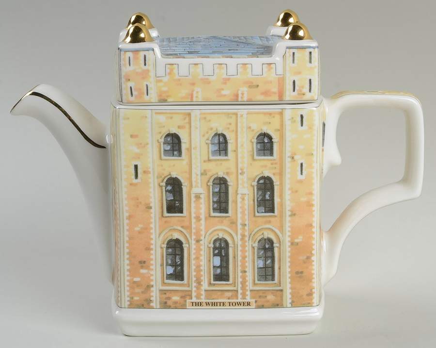 Sadler Tea Pot The White Tower - Boxed by Sadler-1