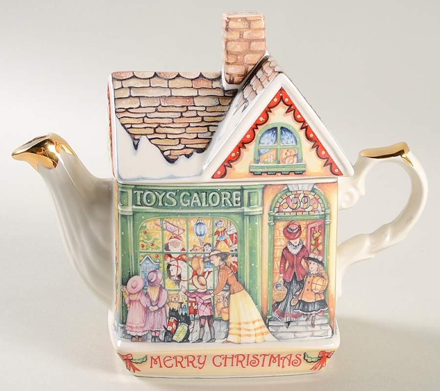 Christmas Teapots Merry Christmas - Boxed by Sadler-1