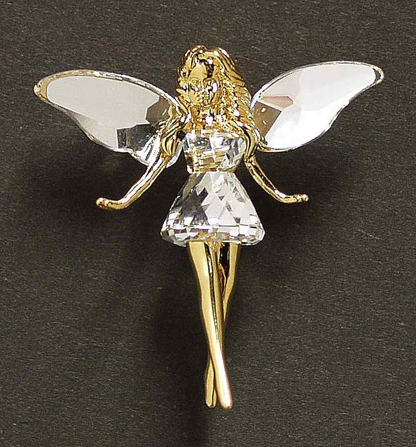 Crystal Memories Brooches Fairy Flying - Boxed by Swarovski-1