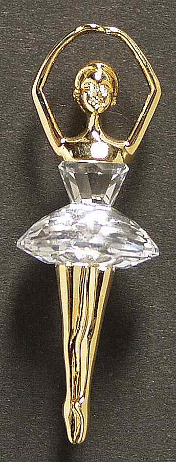 Crystal Memories Brooches Ballerina Julliette - Boxed by Swarovski-1