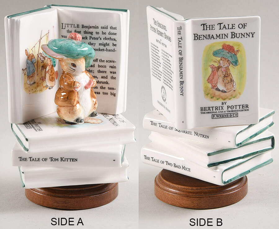 Beatrix Potter-Music Box The Tale Of Benjamin Bunny - Boxed by Schmid-1