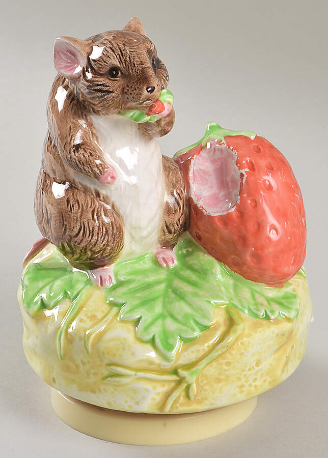 Beatrix Potter-Music Box Timmy Willie-It's A Small World - Boxed by Schmid-1