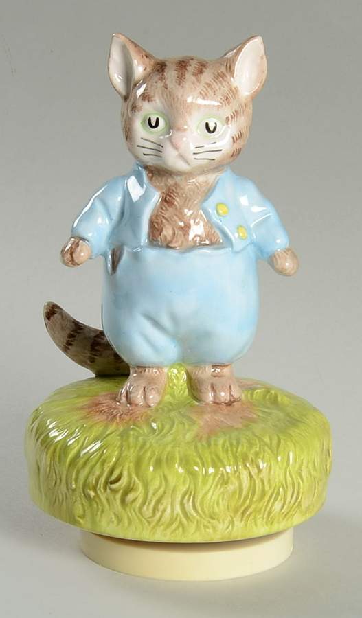 Beatrix Potter-Music Box Tom Kitten - Boxed by Schmid-1
