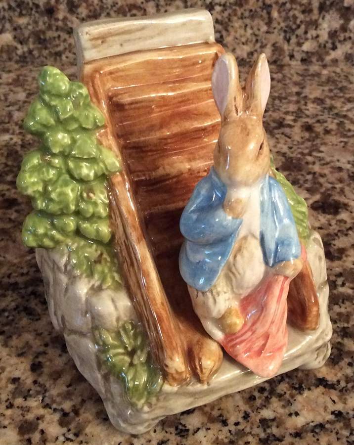 Beatrix Potter-Music Box Peter Cottontail - No Box by Schmid-1
